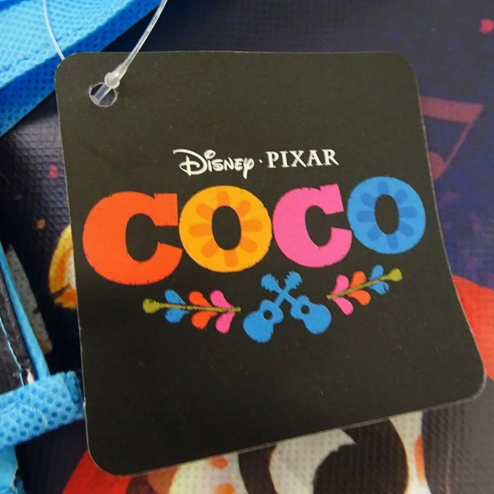 2 lot NWT Disney Coco Shopping Bag Trick or Treat Bag Halloween Miguel Hector - Picture 3 of 7